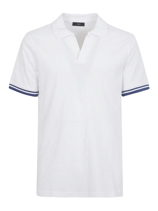 25FW 페이 폴로 티셔츠 NPMB252141STDWB001 White