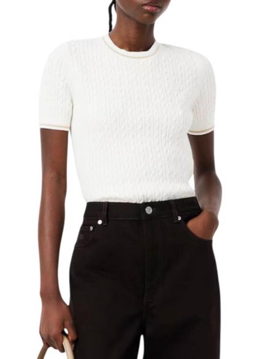 26SS 라코스테 스웨터 AF986270V WHITE - LACOSTE