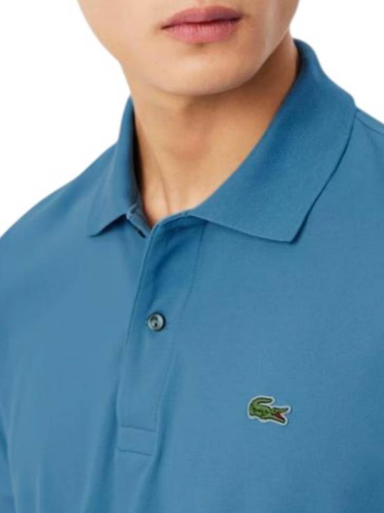25FW 라코스테 클래식 핏 피케 폴로 셔츠 L1212GBK Blue - LACOSTE