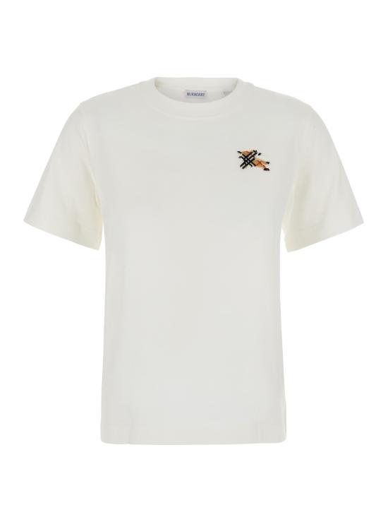 26FW 버버리 반팔 티셔츠 8127956B7078 White