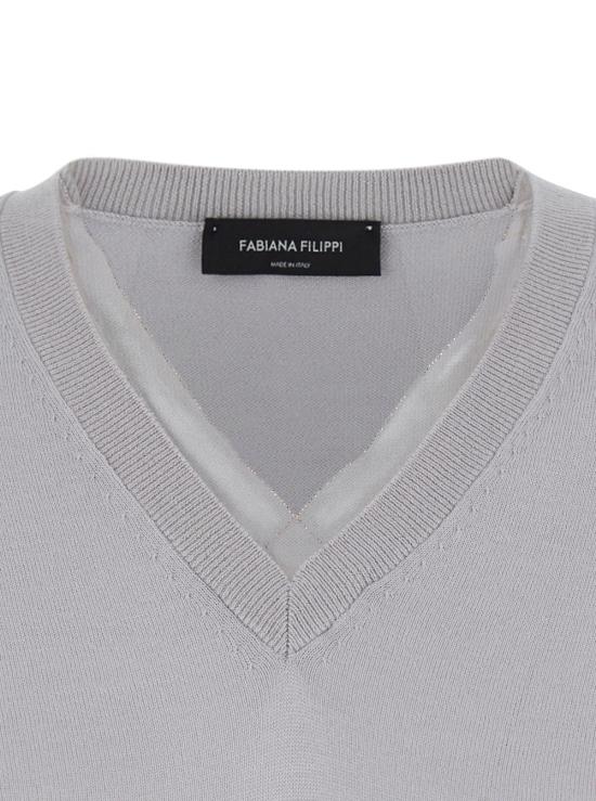 26FW 파비아나 필리피 스웨터 MAD216F035L9308155 Grey - FABIANA FILIPPI
