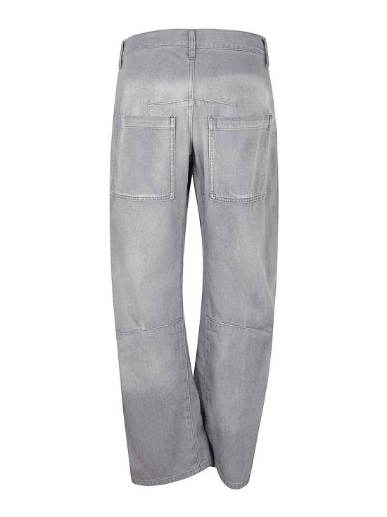 25FW 요지 야마모토 스트레이트 팬츠 YLP98005GREY - YOHJI YAMAMOTO