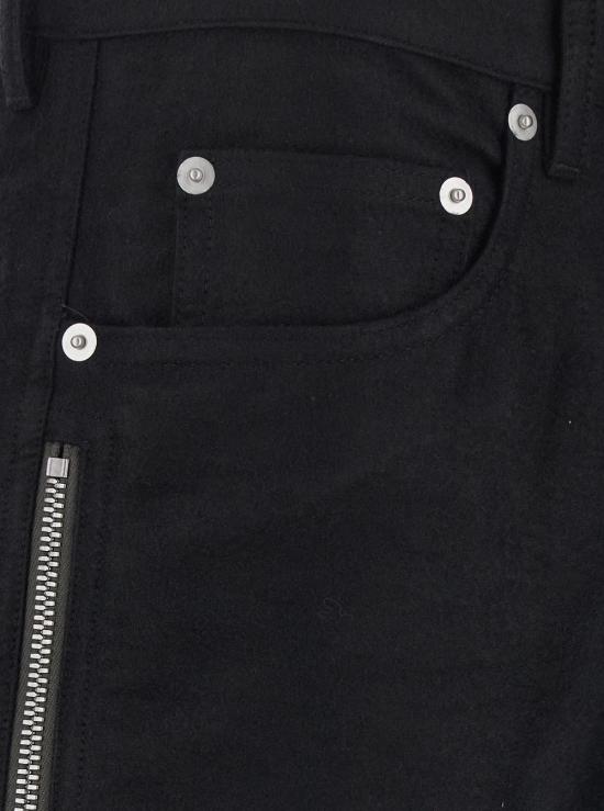 26FW 릭 오웬스 데님 팬츠 RU02F4394MOR09 Black - RICK OWENS