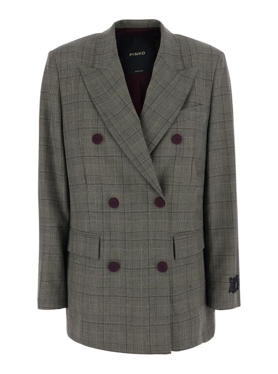 26FW 핑코 수트 자켓 105617A3FFCYZ Grey