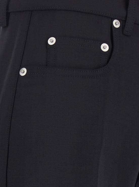 26FW 릭 오웬스 스트레이트 팬츠 RP02F5329WST09 Black - RICK OWENS