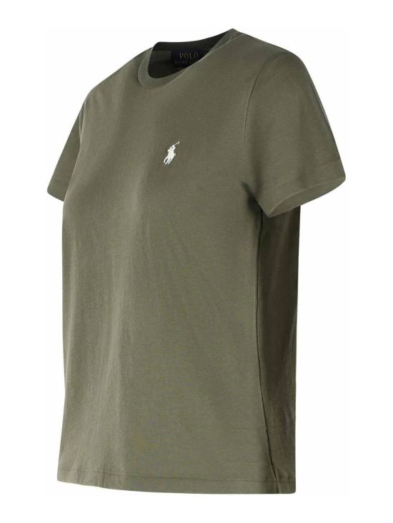 26FW 폴로 랄프로렌 클래식 핏 포니 로고 자수 티셔츠 211B14605023 GREEN - POLO RALPH LAUREN