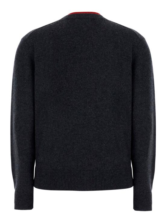 26FW 루루 드 세종 긴팔 티셔츠 OTISCHARCOALRED Grey - LOULOU DE SAISON