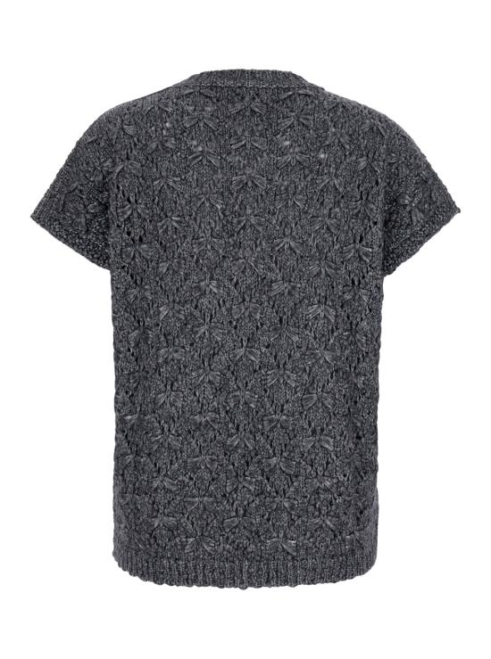 26FW 파비아나 필리피 긴팔 티셔츠 MAD216F101M3158070 Grey - FABIANA FILIPPI