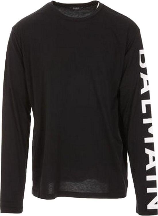  발망 긴팔 티셔츠 YH1EK035BB15EAB BLACK