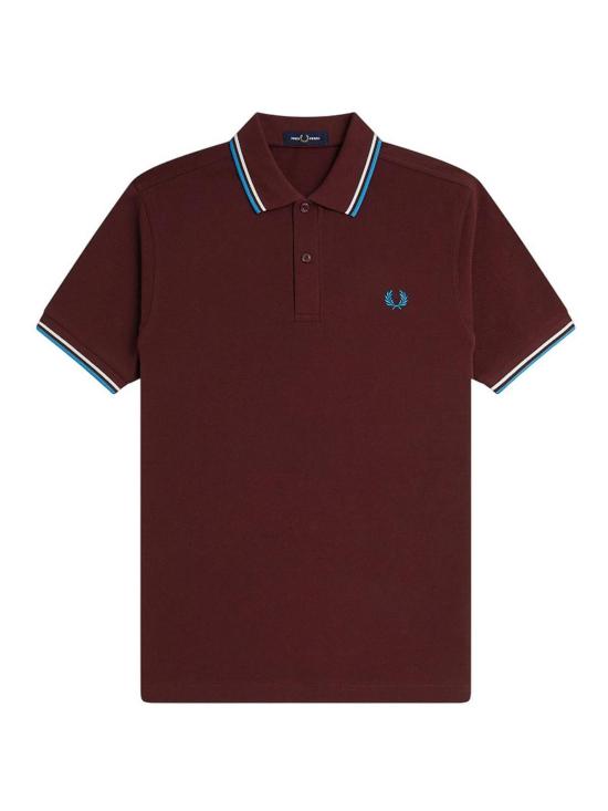25FW 프레드페리 폴로 티셔츠 M3600PZ63 Dark Red
