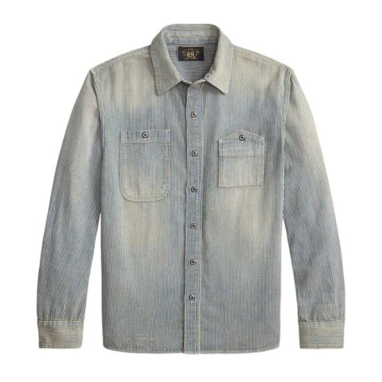  더블알엘 셔츠 782P14468001 BLUE