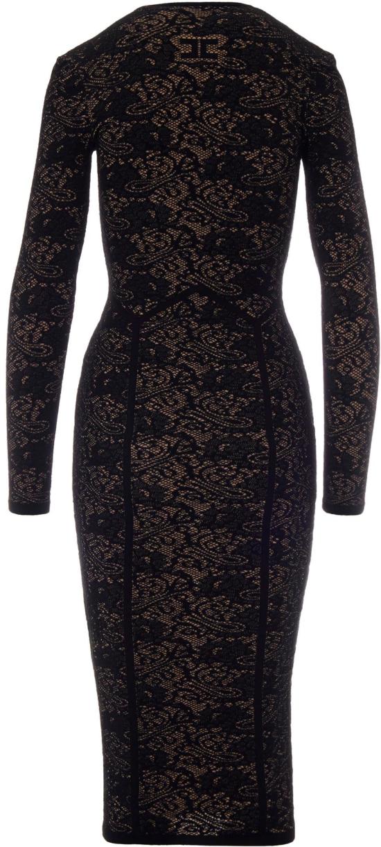 26FW 엘리자베타프랜치 미디 원피스 9359226 BLACK - ELISABETTA FRANCHI