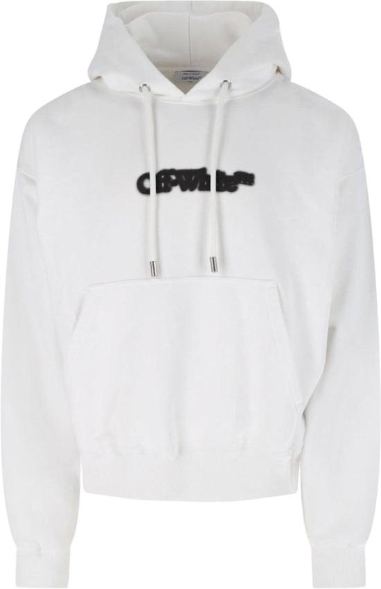 25FW 오프화이트 후드 티셔츠 15436333941076 WHITE