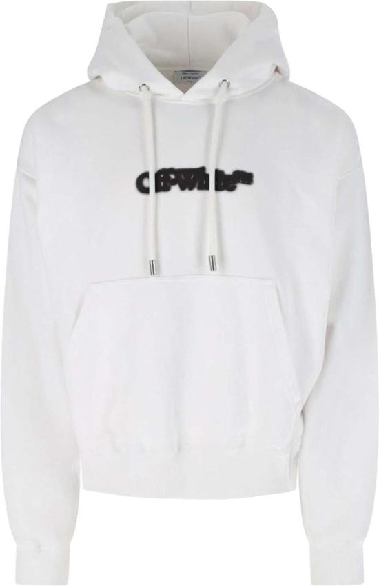 25FW 오프화이트 후드 티셔츠 15436333941076 WHITE