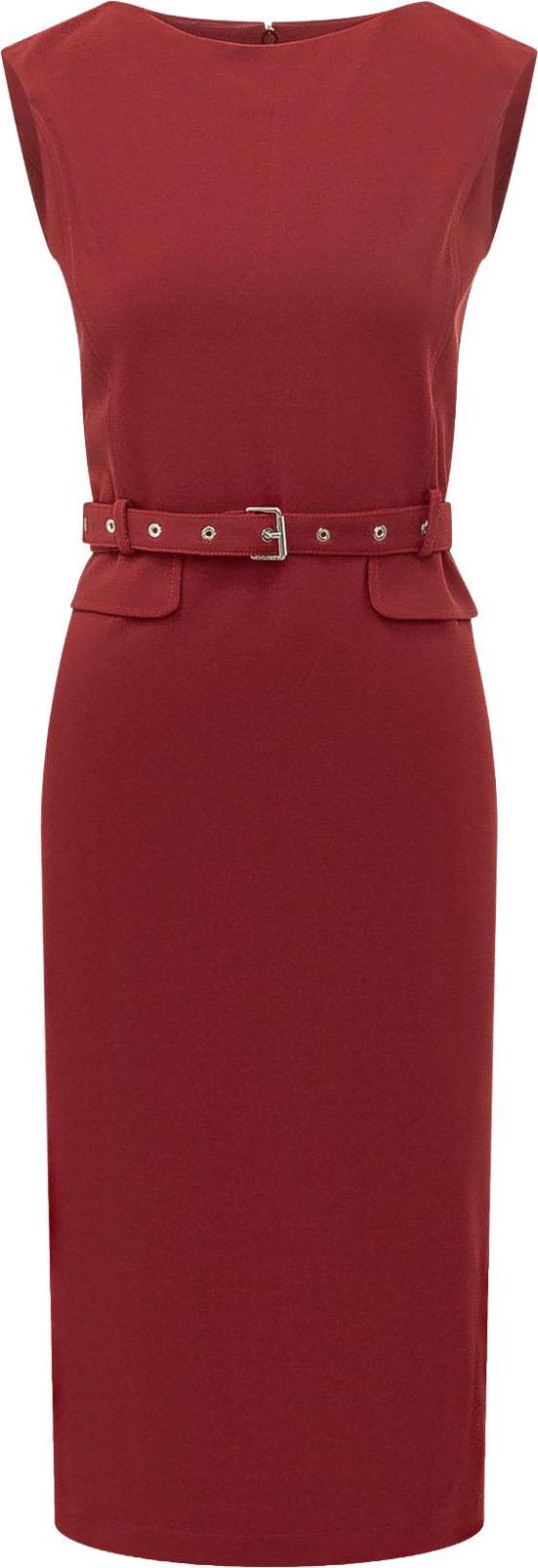 26FW 핑코 롱 원피스 107265A3DAR59 MAROON