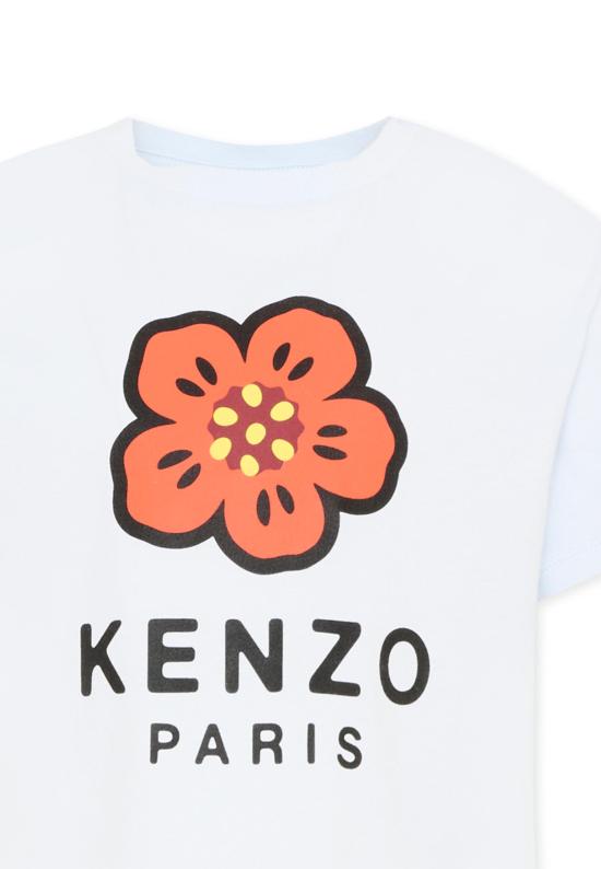 26SS [키즈] 겐조 티셔츠 K61818 77M LIGHT BLUE - KENZO