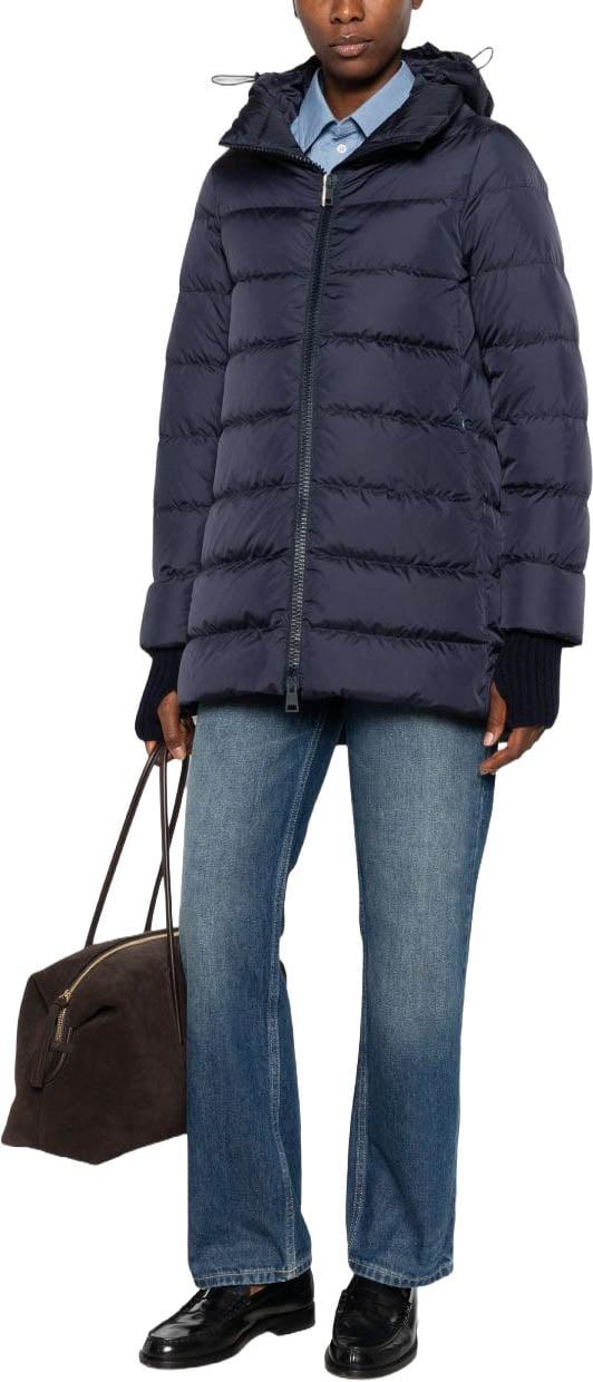 26FW 에르노 나일론 샤모니 A-셰이프 PI0660D12004Z9200 NAVY - HERNO