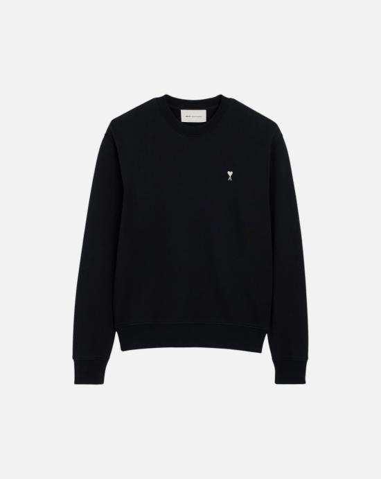  아미 ADC 크루넥 스웨트 셔츠 HSW763 730 045 BLACK WHITE CREAM