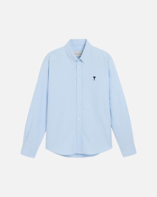  아미 긴팔 셔츠 USH878 CO0031 450 SKY BLUE