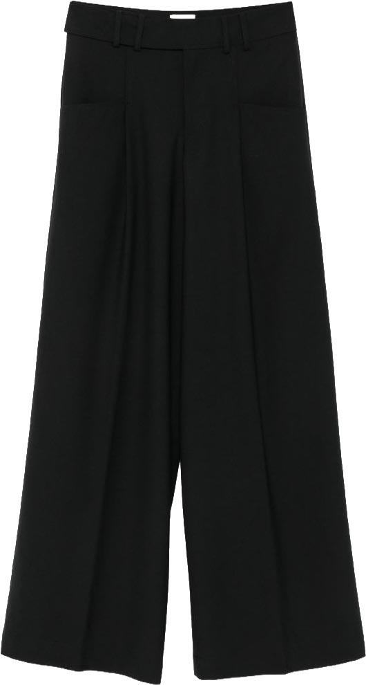 26FW 클로즈드 수트 팬츠 C2124735P22100 BLACK