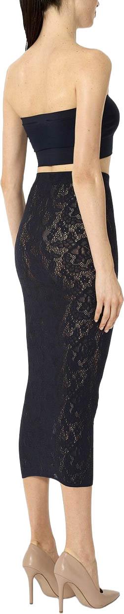 26FW 월포드 롱 스커트 534907005 BLACK - WOLFORD