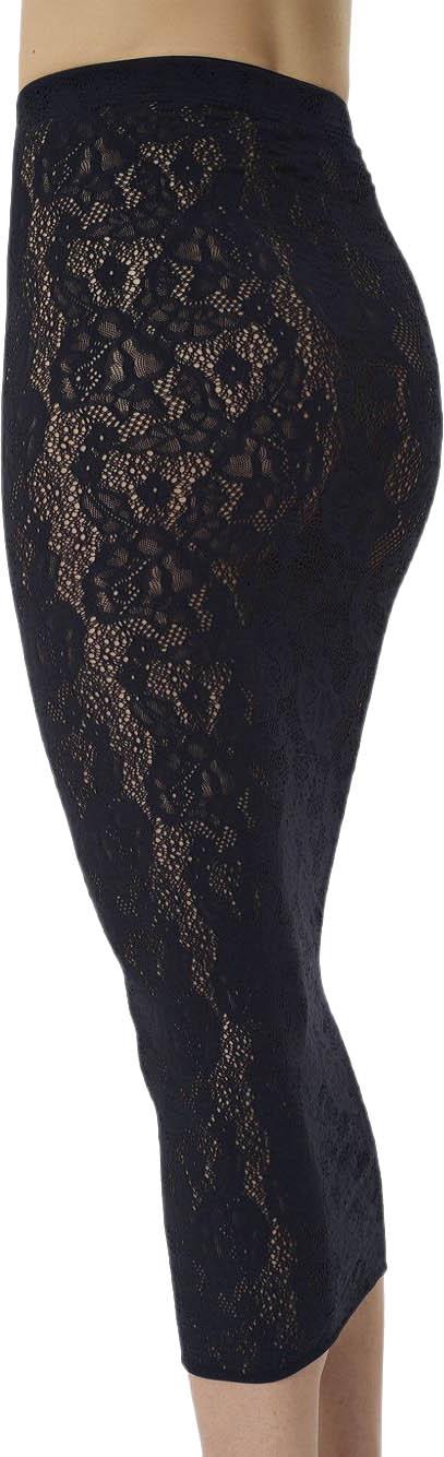 26FW 월포드 롱 스커트 534907005 BLACK - WOLFORD