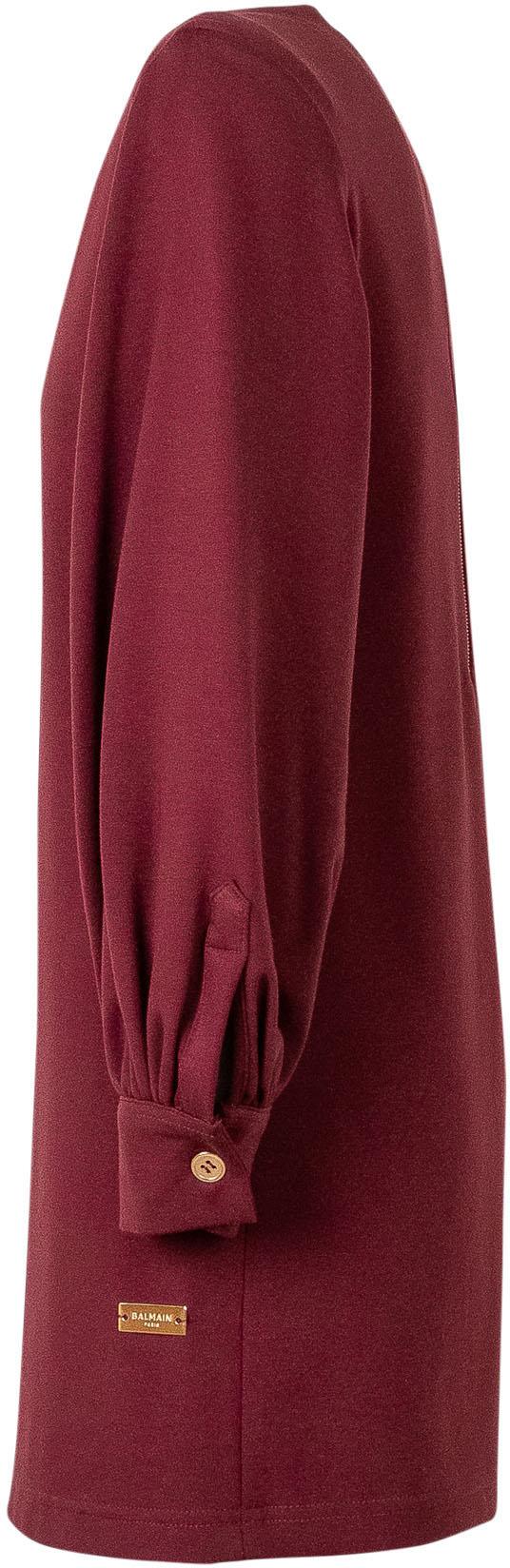26FW [키즈] 발망 원피스 BZ1B00J0371530OR MAROON - BALMAIN