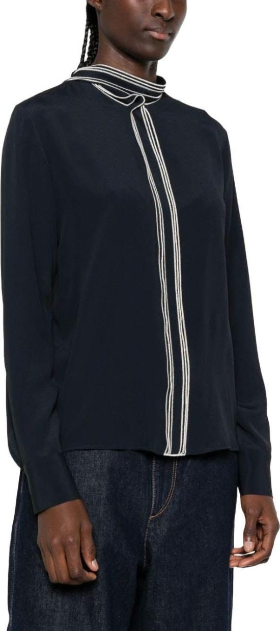 26FW 파비아나 필리피 블라우스 CAD216F267M2945146 NAVY - FABIANA FILIPPI