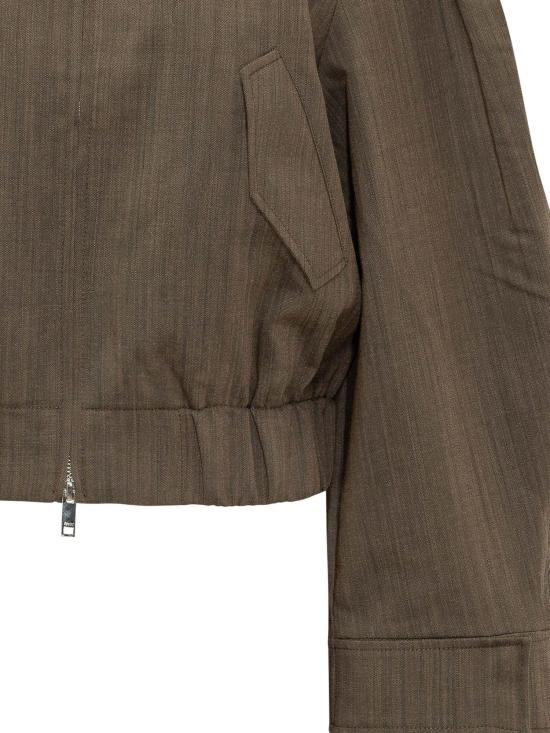 26FW 가니 봄버 자켓 A1010215ZXZ TAUPE - GANNI