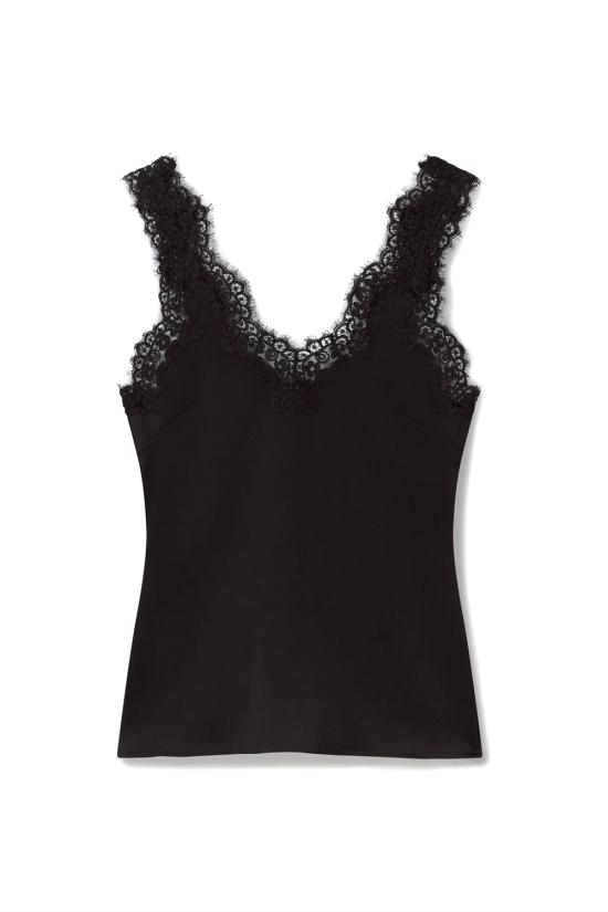 26FW 스텔라 맥카트니 민소매 티셔츠 6T03073FU302 1000 BLACK
