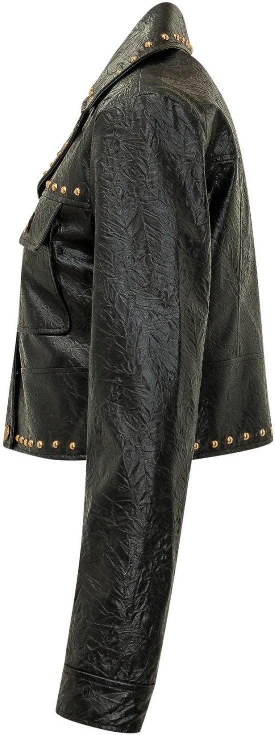 26FW 마이클 코어스 가죽 자켓 MT620LKL4K001 BLACK - MICHAEL KORS