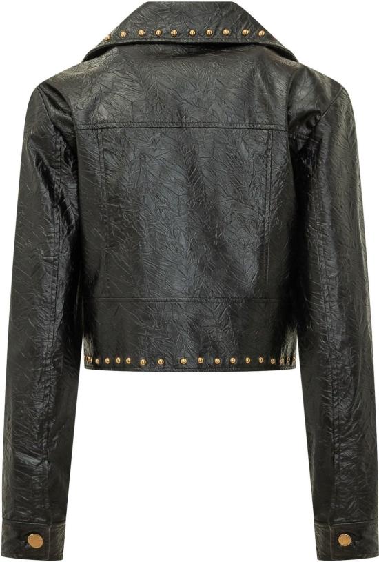 26FW 마이클 코어스 가죽 자켓 MT620LKL4K001 BLACK - MICHAEL KORS