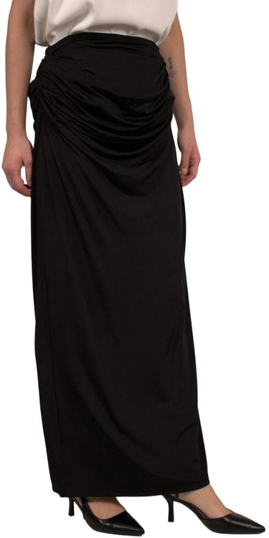 25SS 마그다뷰트림 미디 스커트 133524 BLACK - MAGDA BUTRYM