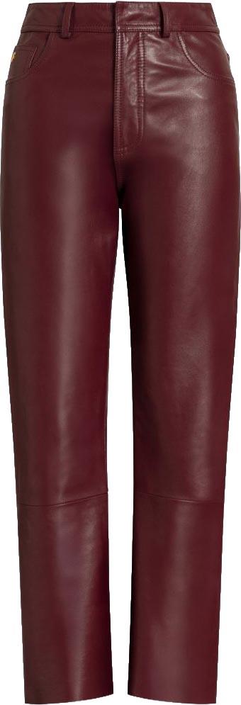26FW 알베르타 페레티 스트레이트 팬츠 370866900106 BROWN