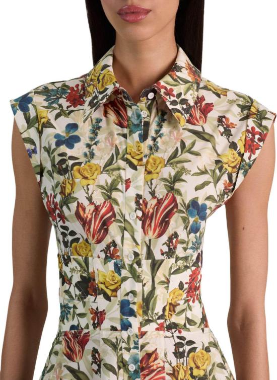 26FW 앨리스 앤 올리비아 숏 원피스 CC606P35508E256 DIVERS - ALICE & OLIVIA