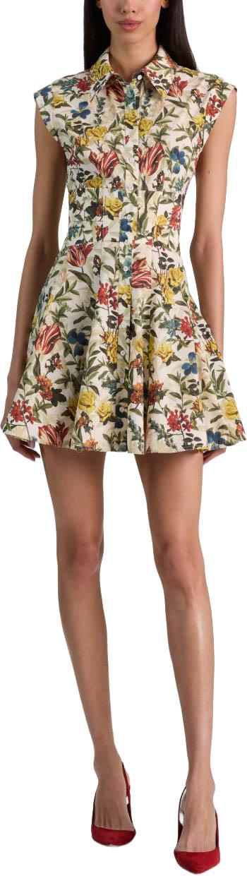 26FW 앨리스 앤 올리비아 숏 원피스 CC606P35508E256 DIVERS - ALICE & OLIVIA