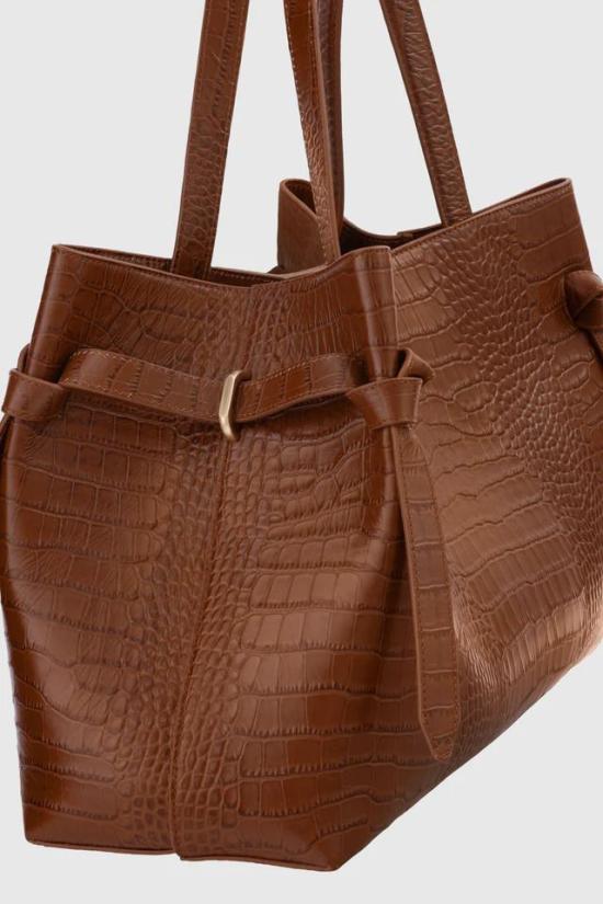 26FW 유제피 토트백 YZFGYZLF26L075 LEATHER BROWN - YUZEFI