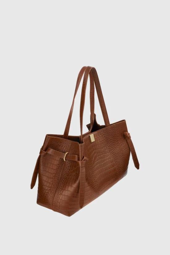 26FW 유제피 토트백 YZFGYZLF26L075 LEATHER BROWN - YUZEFI