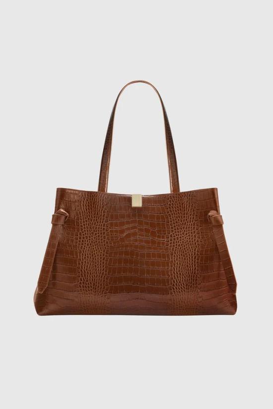 26FW 유제피 토트백 YZFGYZLF26L075 LEATHER BROWN