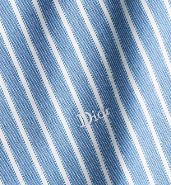 26FW 디올 긴팔 셔츠 693C501A3086 570 BLUE - DIOR