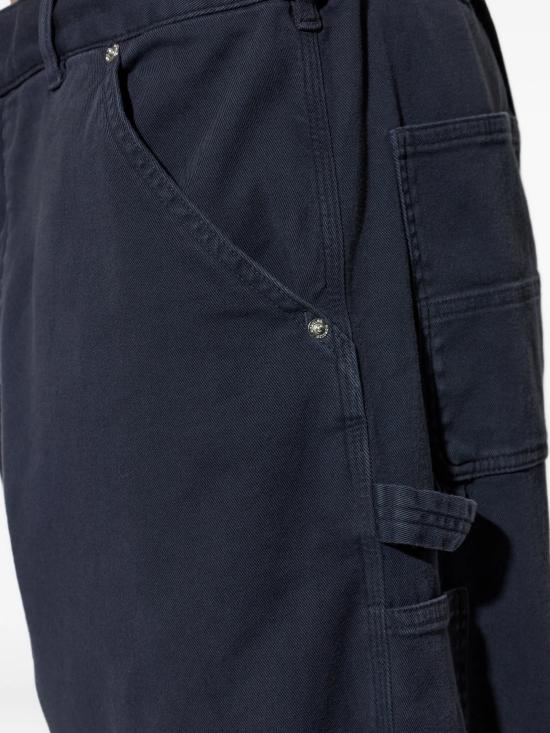 26SS 몽클레어 스트레이트 팬츠 2A000155999Z 742 Navy blue - MONCLER
