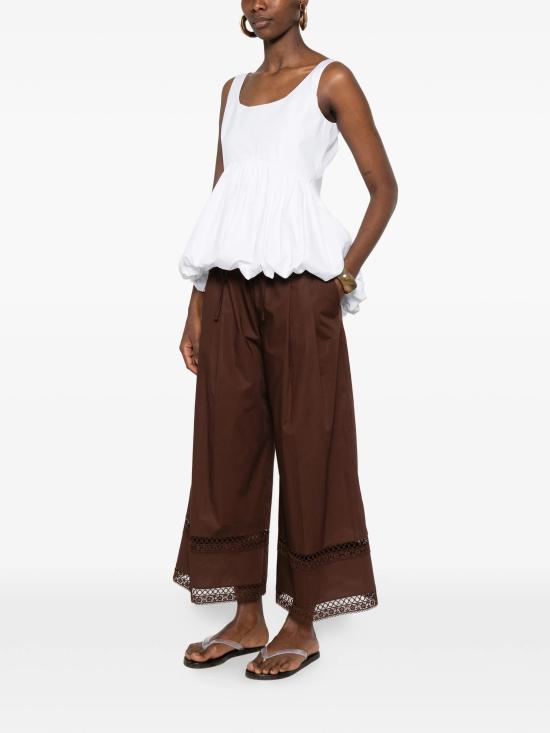 26SS 트윈셋 스트레이트 팬츠 261TT2252 12110 BROWN - TWINSET