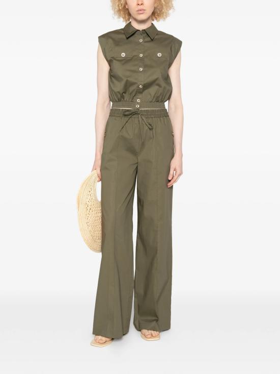 26SS 트윈셋 스트레이트 팬츠 261TT2231 00914 GREEN - TWINSET
