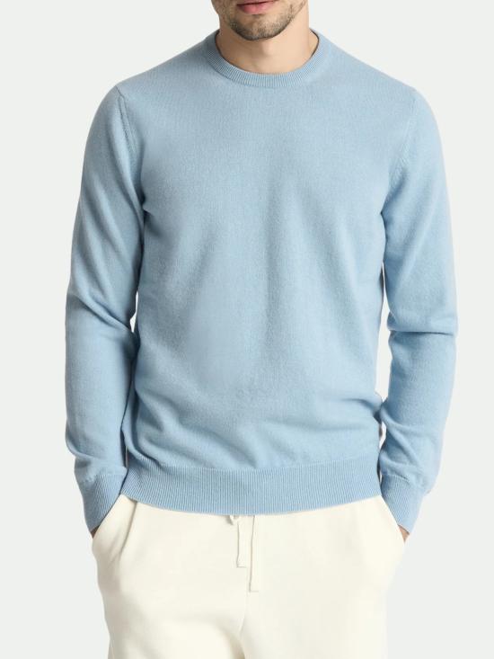26FW 말로 스웨터 UXA384F1K02 E3556 Light Blue - MALO
