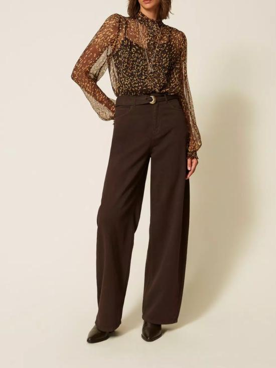 26FW 트윈셋 스트레이트 팬츠 262TP2550 13411 BROWN - TWINSET