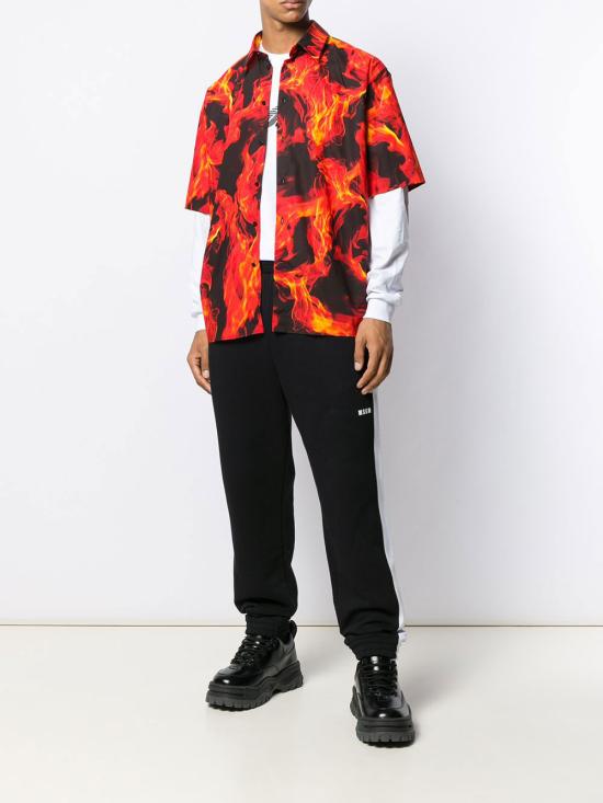  엠에스지엠 스트레이트 팬츠 2740MP61195799 Black - MSGM