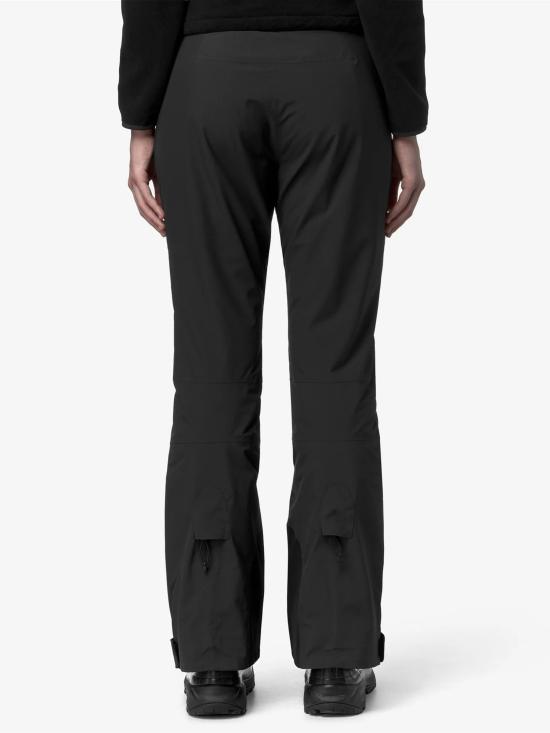 25FW 까웨 스트레이트 팬츠 K6126SWDONNA USY BLACK - K-WAY