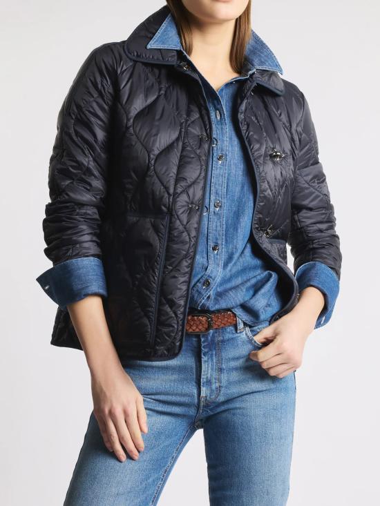 26SS 페이 패딩 NAW22524120ZEP U809 Navy blue - FAY