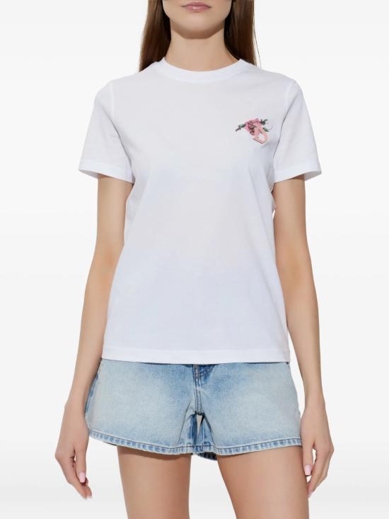 26SS 디젤 반팔 티셔츠 A224880JMBD 100 WHITE - DIESEL