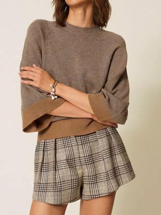 26FW 트윈셋 스웨터 262TP3511 13933 BROWN - TWINSET